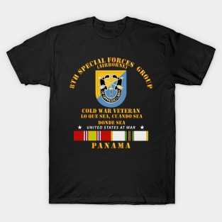 Cold War Vet - 8th SFG - Panama T-Shirt